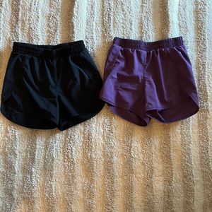 Girls athletic shorts